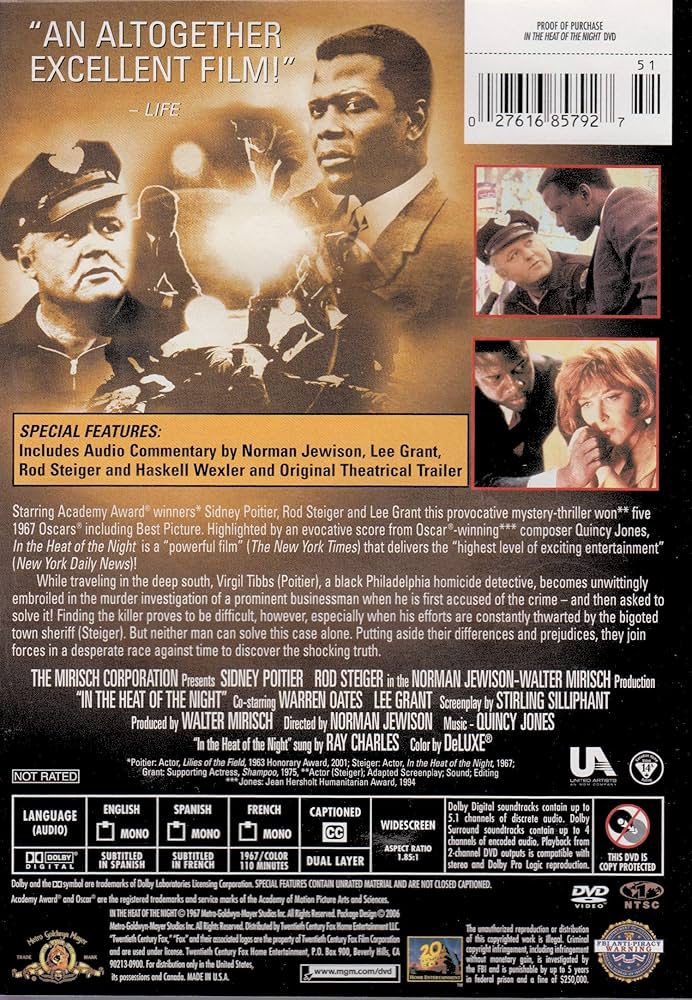 その他 In the Heat of the Night Complete Season One [DVD] In the Heat of the Night: The Complete First Season